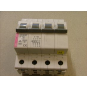 AUTOMATSIKRING 16A C KARAKTERISTIK 3P+N