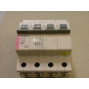 AUTOMATSIKRING 16A C KARAKTERISTIK 3P+N