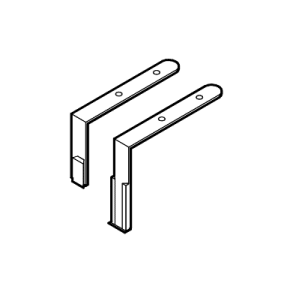 TILBEHR MONTAGEBESLAG FOR GRN INDMURINGSDSE
