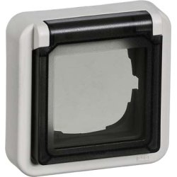 OPUS74 indsats adapterd�ksel med klapl�g 1 modul