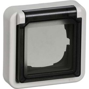 OPUS74 indsats adapterd�ksel med klapl�g 1 modul