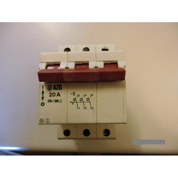 AUTOMATSIKRING 20G  3 P