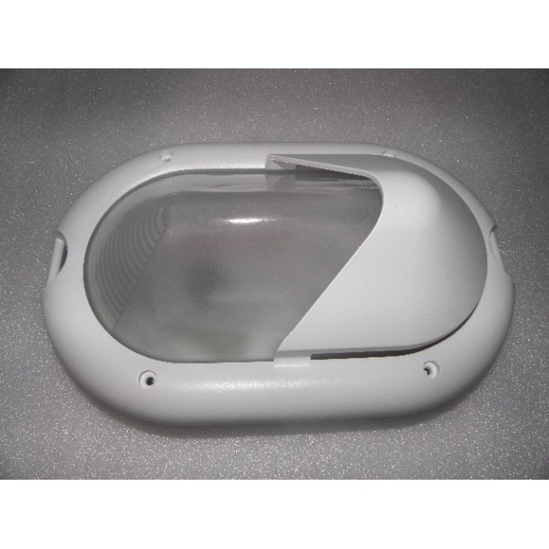 GONG OVAL M. HALVSKRM G23 HVID