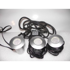 NEDGRAVNINGSSPOT SÆT AF 3 STK. LEDSPOT