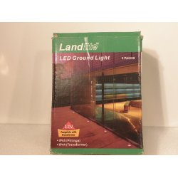 NEDGRAVNINGSSPOT S&AElig;T AF 3 STK. LEDSPOT