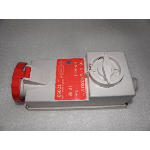 CEE STIKKONTAKT R�D IP55