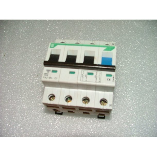 AUTOMATSIKRING 1A C KARAKTERISTIK 3P+N