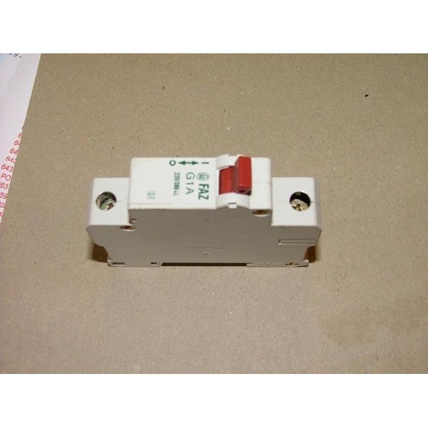 AUTOMATSIKRING 1A G KARAKTERISTIK 1P