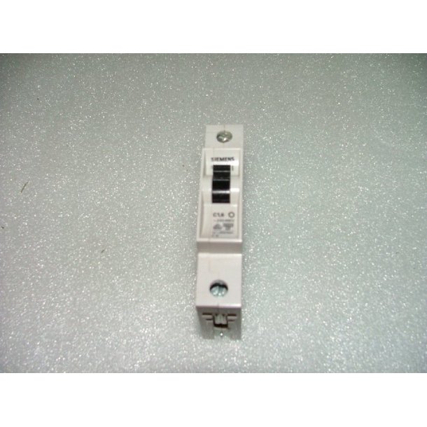 AUTOMATSIKRING 1,6A C KARAKTERISTIK 1P