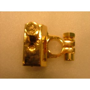 BATTERISKO. BELAGT MED 24 K. GULD