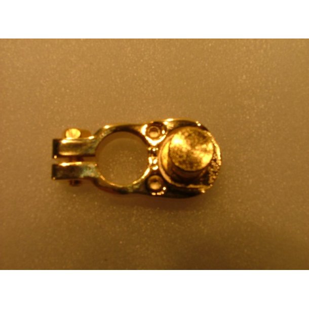 BATTERISKO. BELAGT MED 24 K. GULD