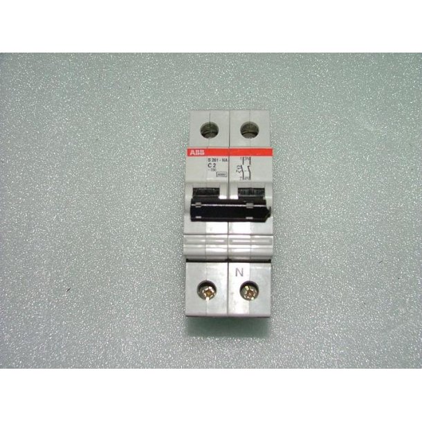 AUTOMATSIKRING 2A C KARAKTERISTIK 2P