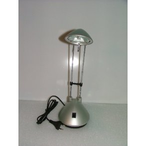 HALOGENBORDLAMPE ''''MONA'''' S&Oslash;LVMETALLIC 20W