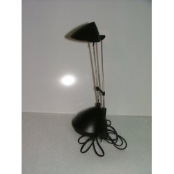 HALOGENBORDLAMPE ''''MONA'''' SORTMETALLIC 20W