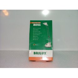 HALOGENBORDLAMPE ''''MONA'''' SORTMETALLIC 20W