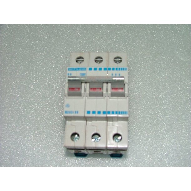 AUTOMATSIKRING 6A B KARAKTERISTIK 3P