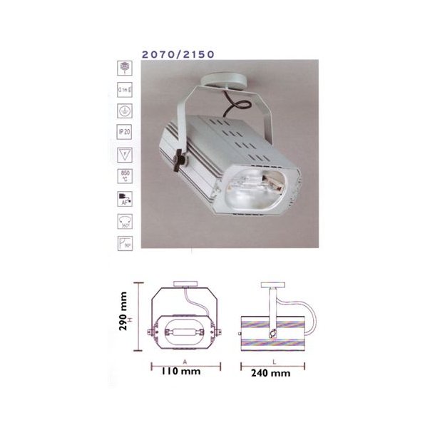 SKINNESPOT SLUZ 2150/3 HVID