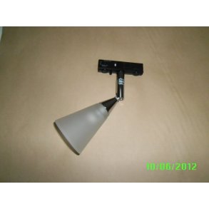 SKINNESPOT   TR-19 KROM/HVID MAT GLAS