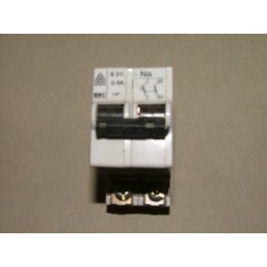 AUTOMATSIKRING 6A G KARAKTERISTIK 2P