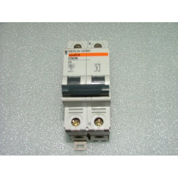 AUTOMATSIKRING 4A C KARAKTERISTIK 1P+N