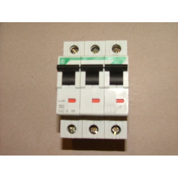 AUTOMATSIKRING 6A R KARAKTERISTIK 3P