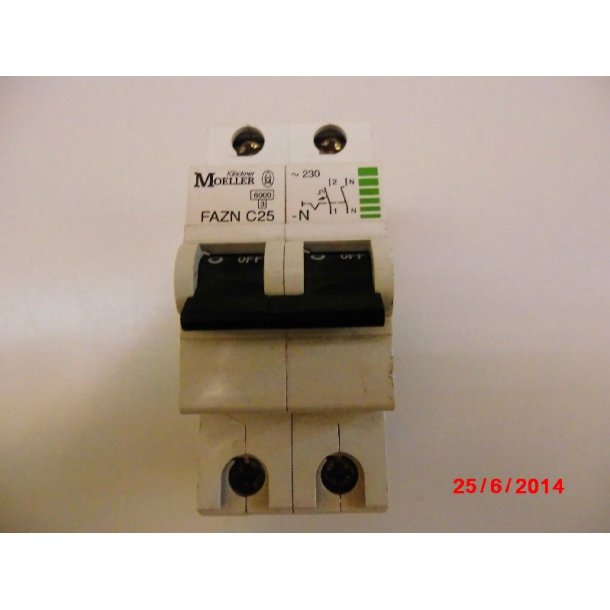 AUTOMATSIKRING 25C  1 P+0