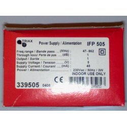 TRIAX STR&Oslash;MFORSYNING 230V/5V 45MA