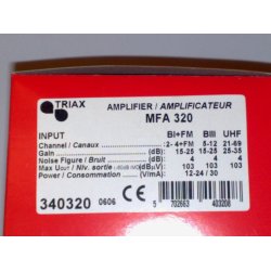 TRIAX MASTFORST&AElig;RKER MFA 320