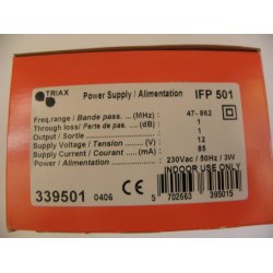 TRIAX NETDEL 1 UDGANG 12V/85VA