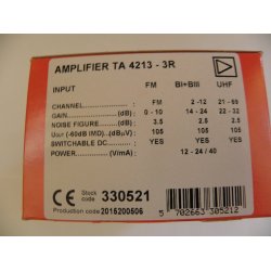 TRIAX FORST&AElig;RKER UHF/VHF/FM TA4213-3R