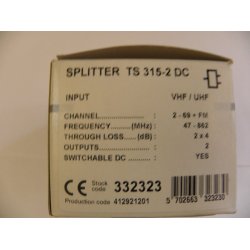 TRIAX FORDELER-2 (SPLITTER)  TS31 UDV. F. MAST