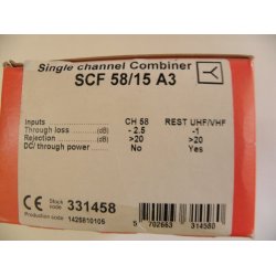 TRIAX FILTER SCF 58/15 A3