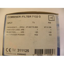 TRIAX FILTER 7132G TV/FM
