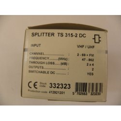 TRIAX FORDELER TS315-2 DC